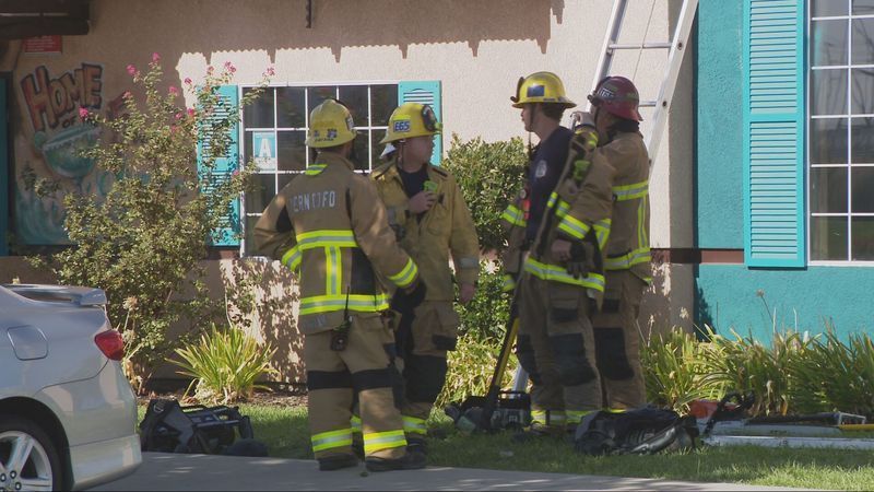 {p}A kitchen hood fire at Chuy’s on Rosedale Highway prompted a multi-agency response Tuesday morning, with the blaze quickly contained. PHOTO: KBAK/KBFX{/p}