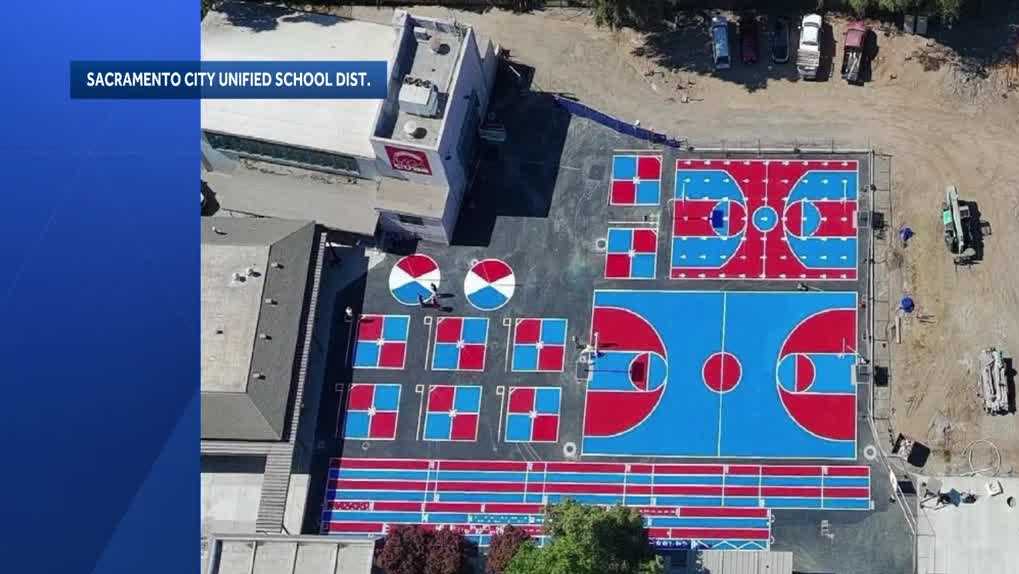 Sacramento City Unified completes new playfield at Crocker/Riverside Elementary