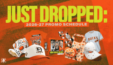 Ducks Announce 2026-27 Promotional Schedule