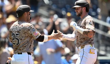 Merrill's 2-run homer helps Padres beat Giants 5-4