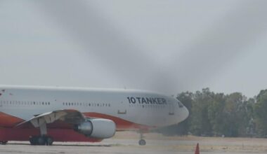 Aircraft sent from Sacramento McClellan Airport to battle Hawk Fire near Reno