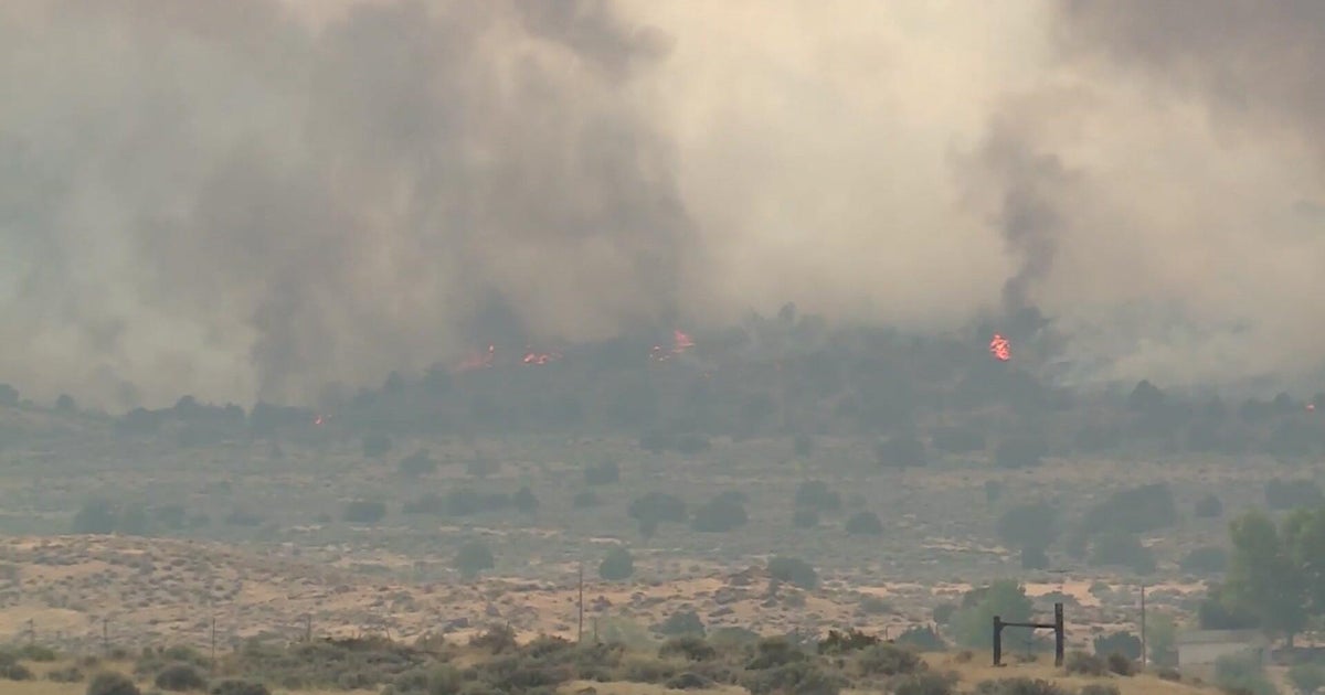 Bug Fire burns 2 civilians near California-Nevada border, sheriff says