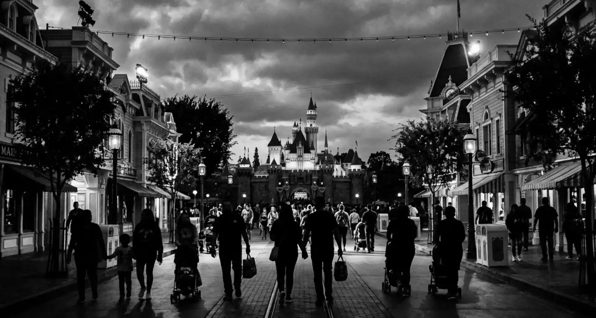 Disneyland as a walk-through storybook in Anaheim
