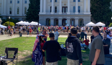 3 arrested for assault during Nick Shirley-related rally at California Capitol
