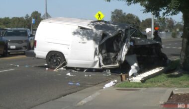 Crash in Sacramento County sends 4 to hospital, including 1-year-old