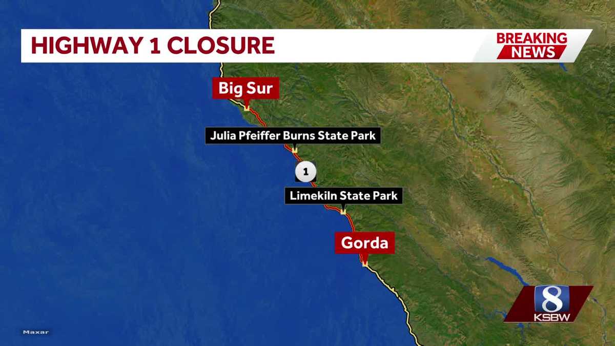 California fire passes 19,000 acres as Highway 1 closure planned