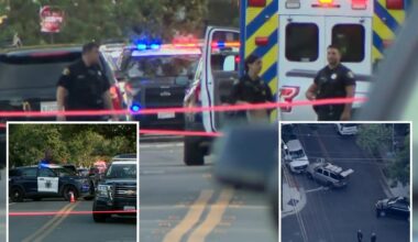 San Jose police officer shot, hospitalized as massive law enforcement response unfolds