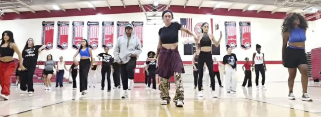 Dance Students Performing