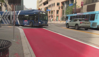 Pittsburgh Regional Transit to install red bus lanes in Oakland neighborhood