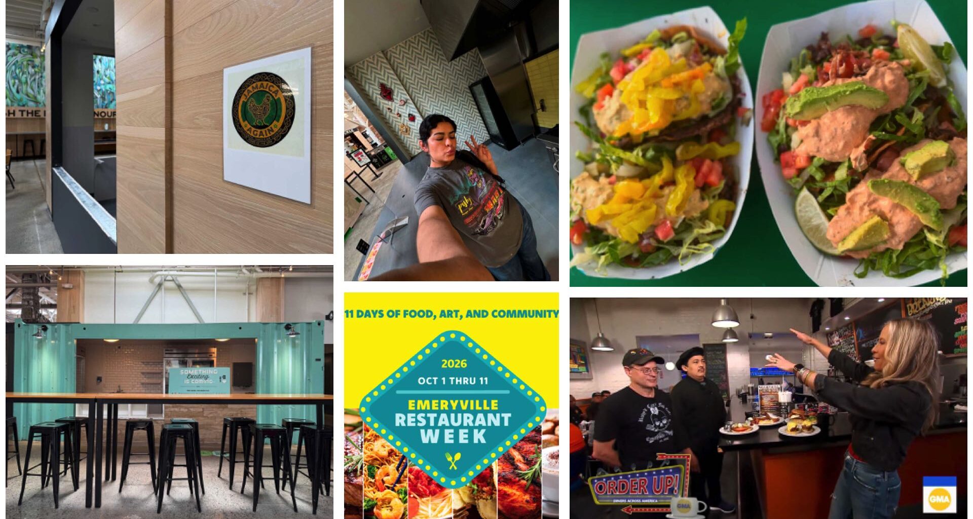 August 2026 Food & Drink Updates: Taco Burger Pop-Up, Inaugural Emeryville Restaurant Week, Public Market Kiosk Shifts & More • The E'ville Eye News