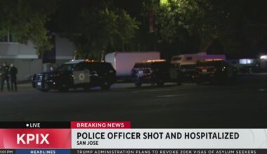 Latest on San Jose police officer hospitalized after shooting
