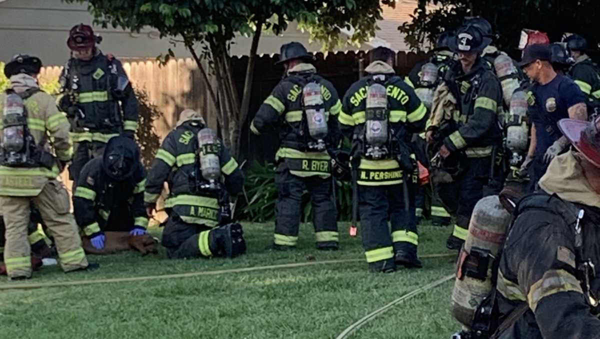 Dog dies in East Sacramento house fire
