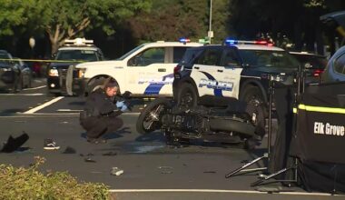 Motorcyclist dies in collision with SUV in Elk Grove on Lewis Stein Road