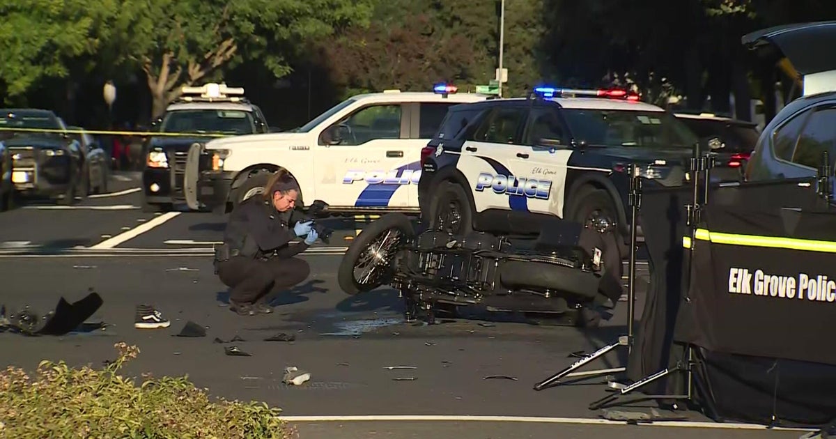 Motorcyclist dies in collision with SUV in Elk Grove on Lewis Stein Road