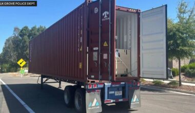 Elk Grove police recover semi-truck trailer containing $170,000 in Tesla materials