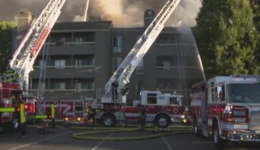 Massive Foster City condo complex fire sparked by propane barbecue, firefighters say