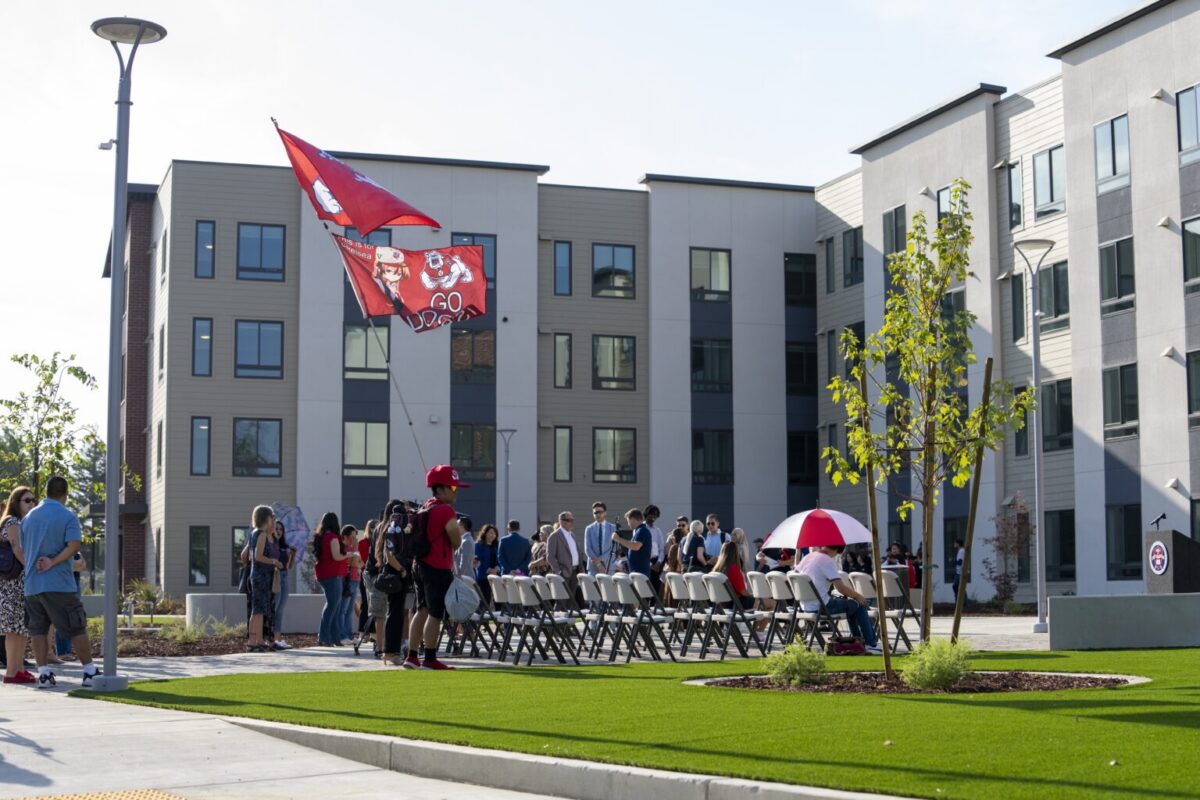 student housing building