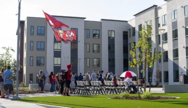 student housing building