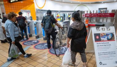 LA Metro says transit system has experienced a nearly 60% drop in homelessness since 2024
