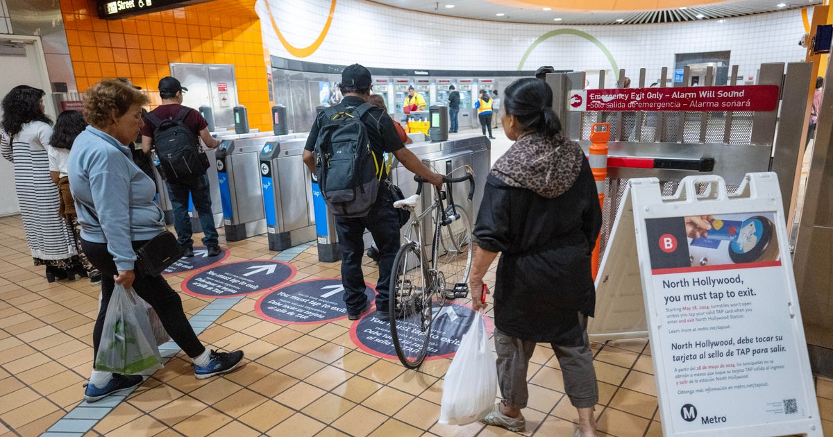 LA Metro says transit system has experienced a nearly 60% drop in homelessness since 2024