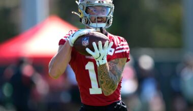 49ers’ former 1st-round pick Ricky Pearsall’s season is officially over