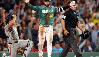 Giant 5th Inning For Sox Sends Boston Past San Francisco, 6-4