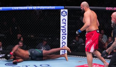 UFC Sacramento video: Shamil Gaziev makes Kennedy Nzechukwu pay for hands-down defense with 1-punch knockout