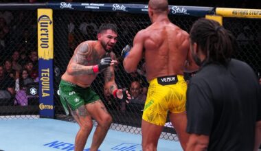 UFC Sacramento medical suspensions: Both main eventers dealing with possible broken leg after 5-round war