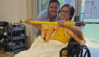 Mother recovering from losing both legs after car crashes into her at Los Angeles deli