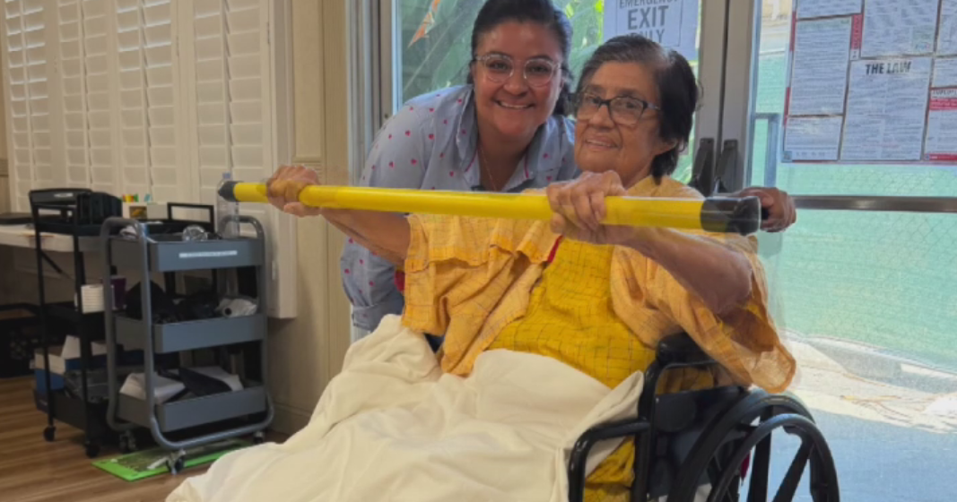 Mother recovering from losing both legs after car crashes into her at Los Angeles deli