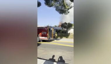 Person found dead in Granada Hills fire – NBC Los Angeles