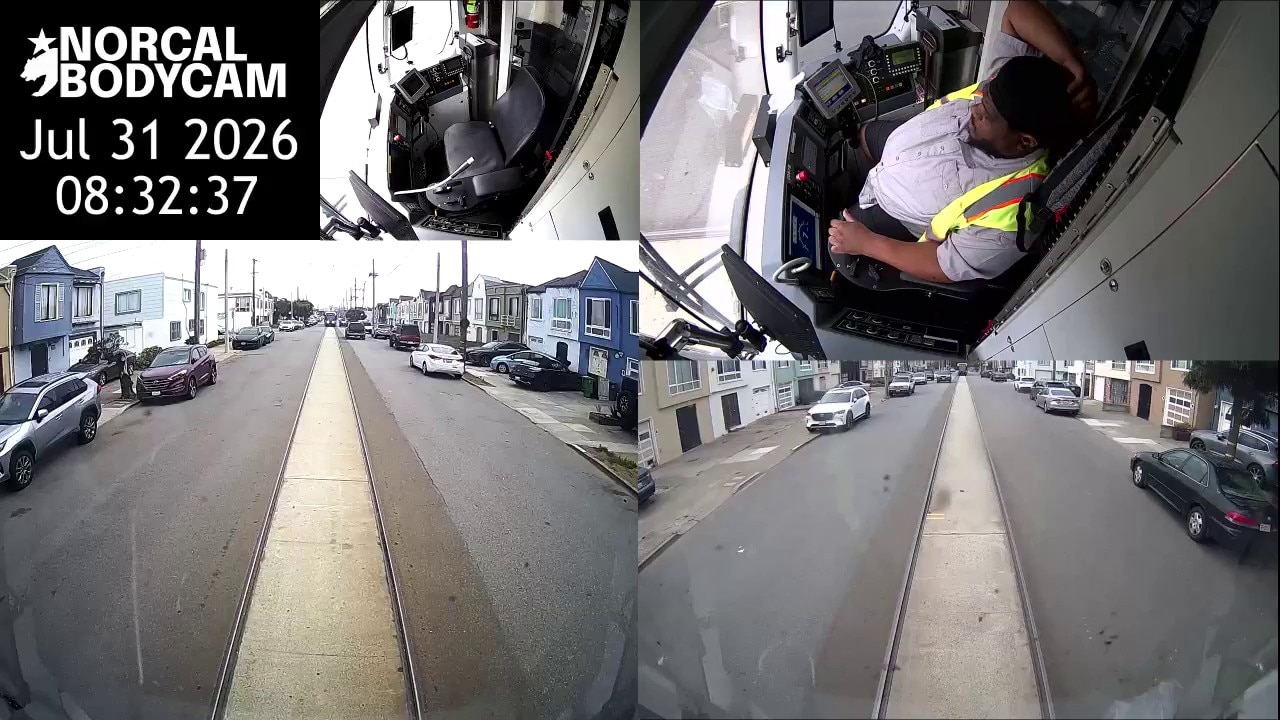Sleeping Muni driver crashes into oncoming train
