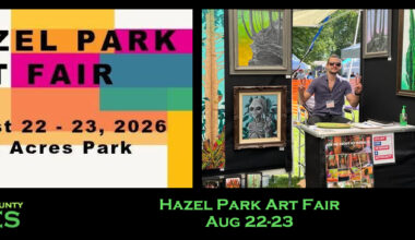 Hazel Park Art Fair Aug 22-23