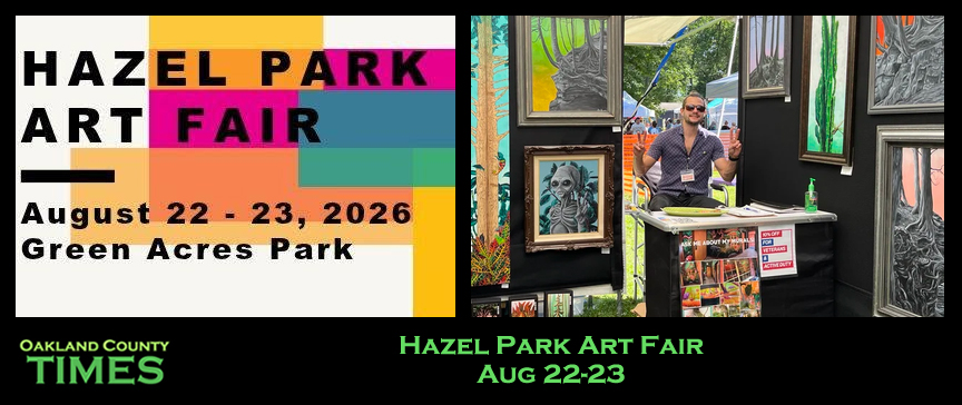 Hazel Park Art Fair Aug 22-23