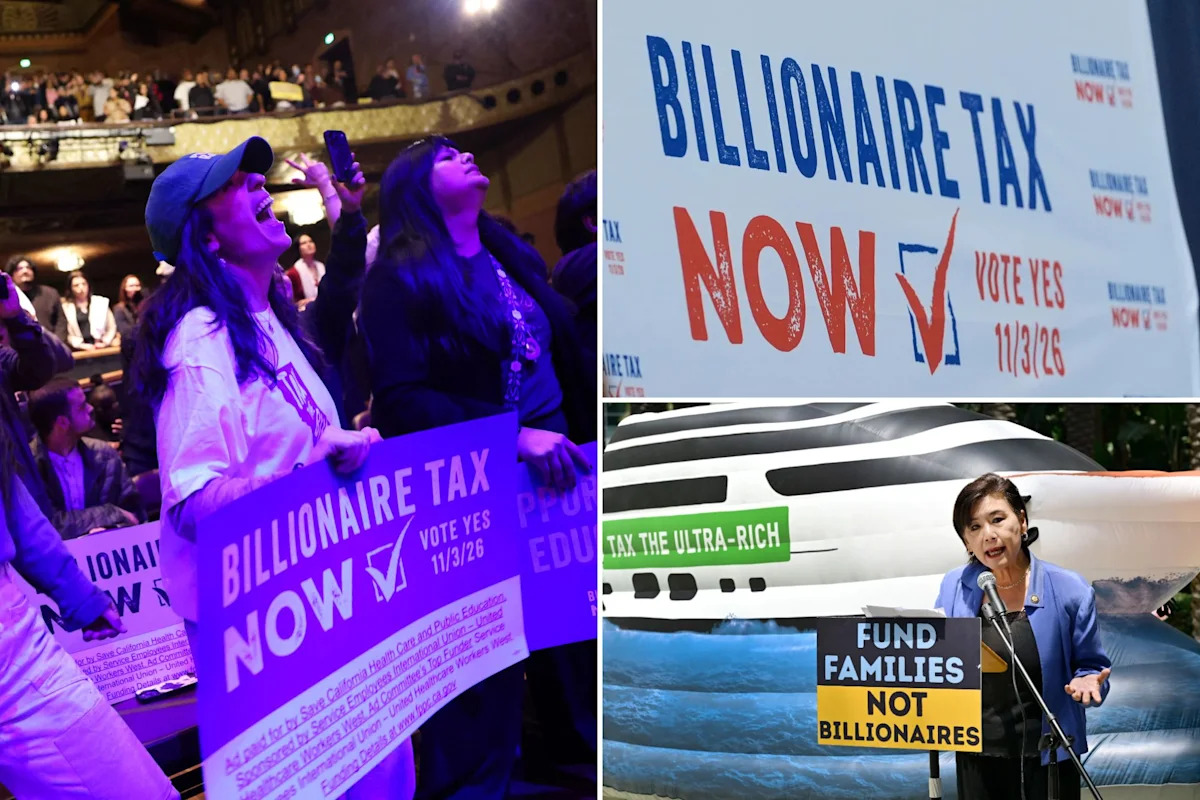 California Democrats go full socialist in endorsing billionaire tax