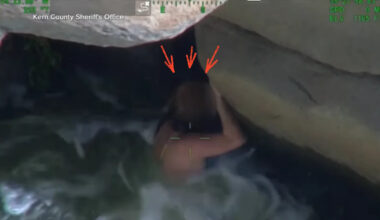 Helicopter Crew Rescued a Woman Clinging to a Rock in California’s Deadly Kern River