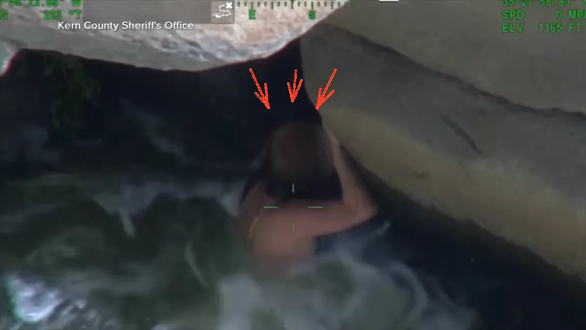 Helicopter Crew Rescued a Woman Clinging to a Rock in California’s Deadly Kern River