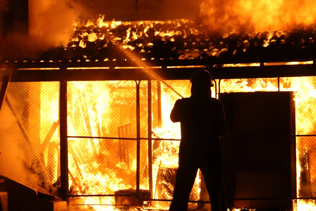 California shed fire is out, but battery wall hits 'thermal runaway,' prompting shelter in place