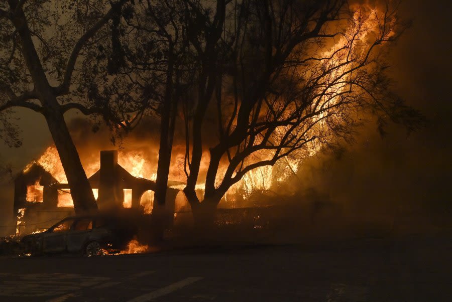 California's Eaton Fire cause by electrical discharge from utility company