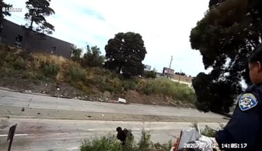 Oakland Police gun down spear-wielding lunatic
