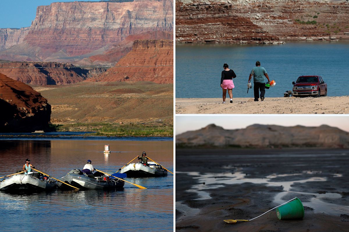 California’s water and power supply threatened as Lake Powell hits record low