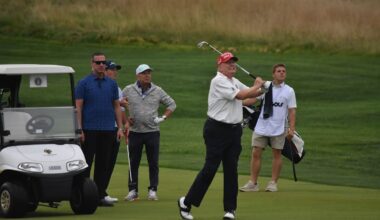 Armed man arrested near Trump's golf course in California