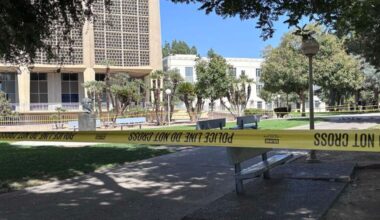 Fresno County prosecutor stabbed at Courthouse Park, deputies say; suspect detained