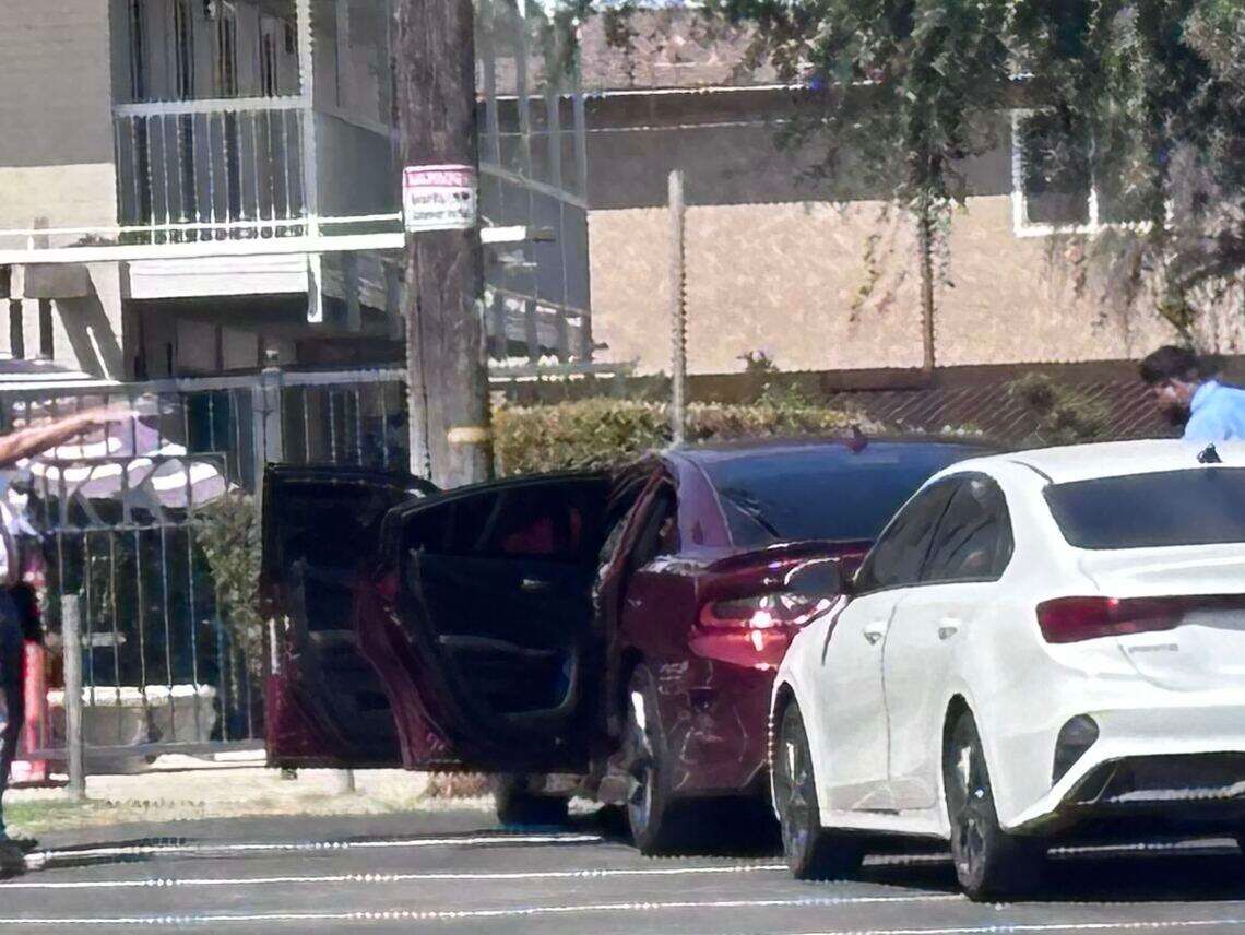 Tower District shooting suspect arrested near Fresno State after ramming police vehicle