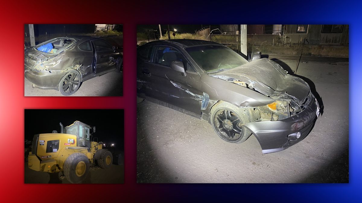 California Man Used Wheel Loader To Crush Occupied Hyundai Tiburon After Argument, Deputies Say