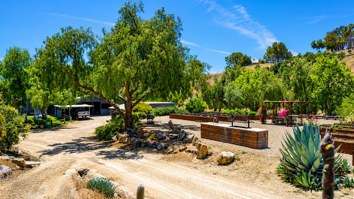 A 10-Acre Farm & Garden in Santa Ynez California