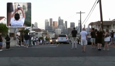 Victor Heights residents frustrated as hilltop streets with view of Los Angeles draws crowds