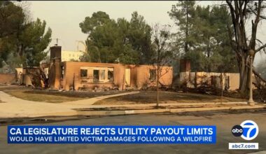 California lawmakers side with wildfire victims, reject bill to limit utility payouts for fires