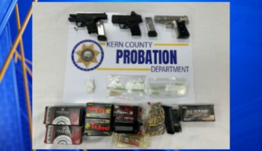 Kern County Probation Department arrests Bakersfield man on firearm, drug offenses Tuesday