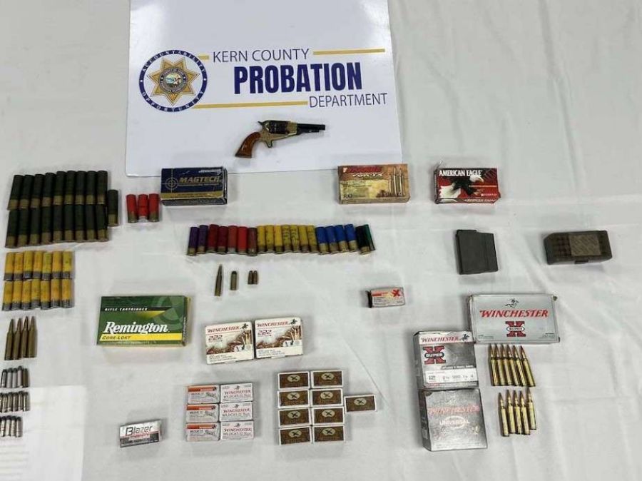South Bakersfield man on felony probation arrested after firearm, ammunition allegedly found at home